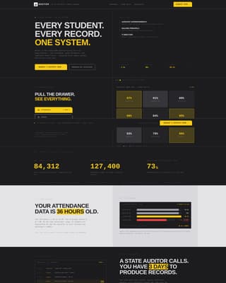 Roster - Powerful K12 Landing Page Template