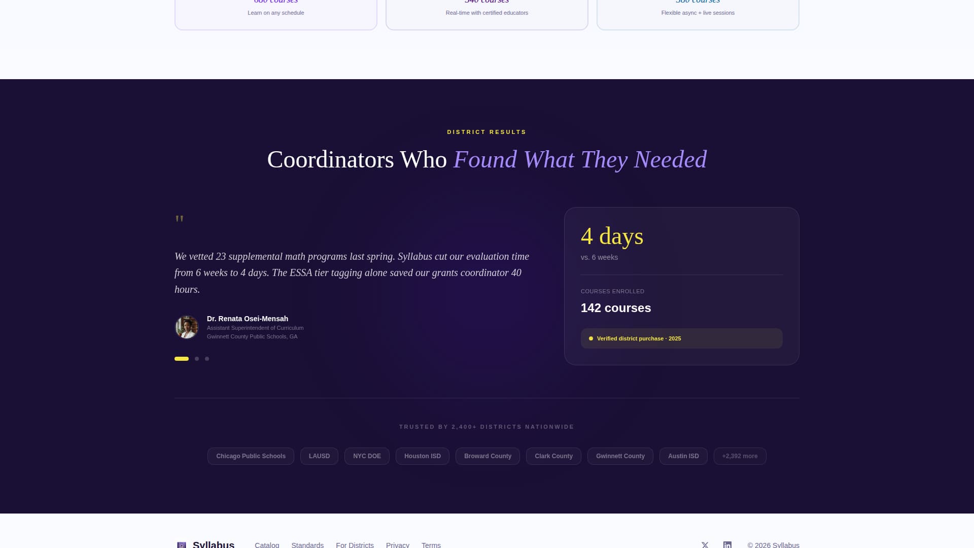 Syllabus - Powerful K-12 Landing Page Template