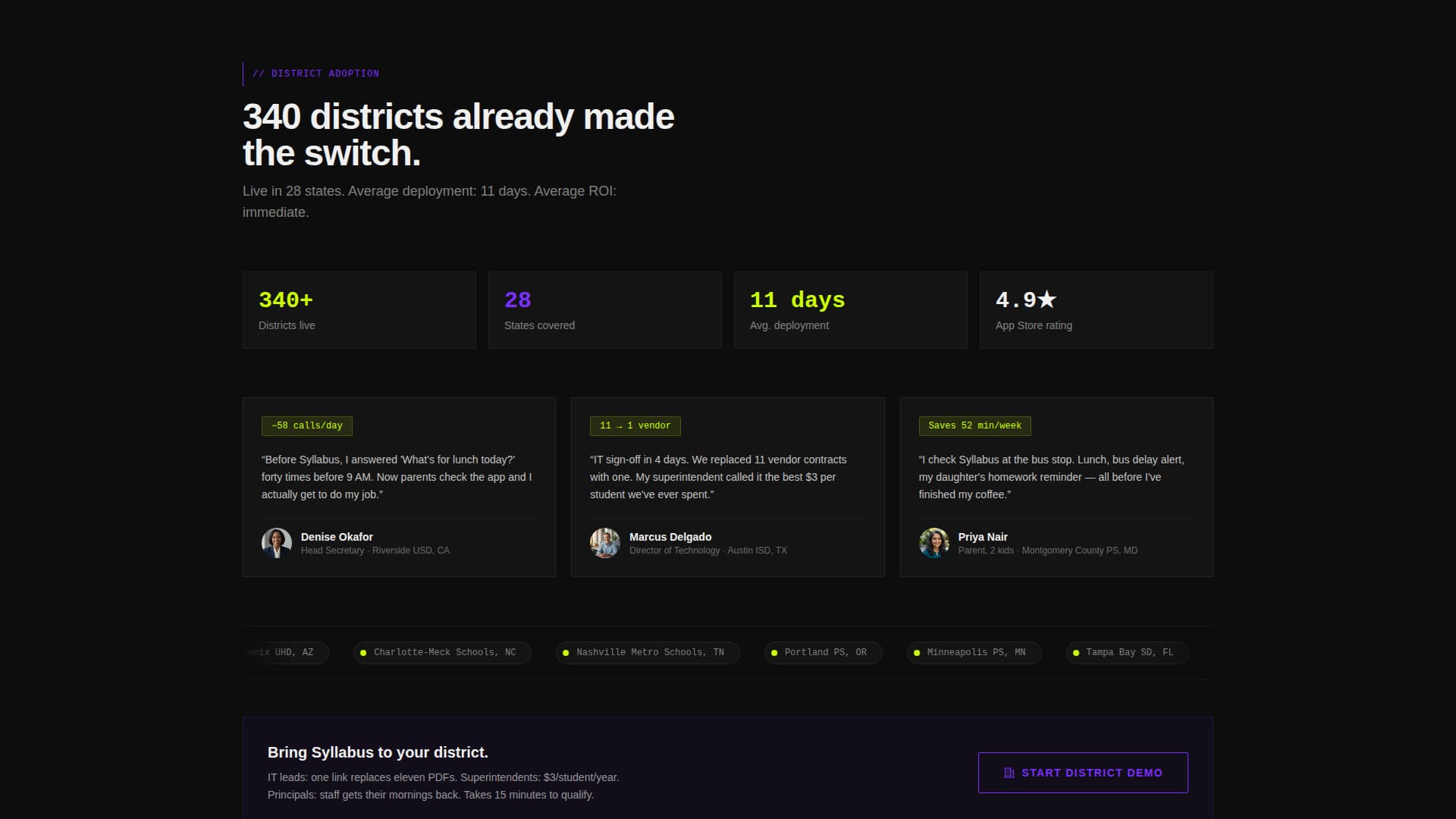 Curriculum — K12 Education Landing Page Template