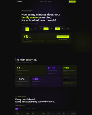 Curriculum — K12 Education Landing Page Template