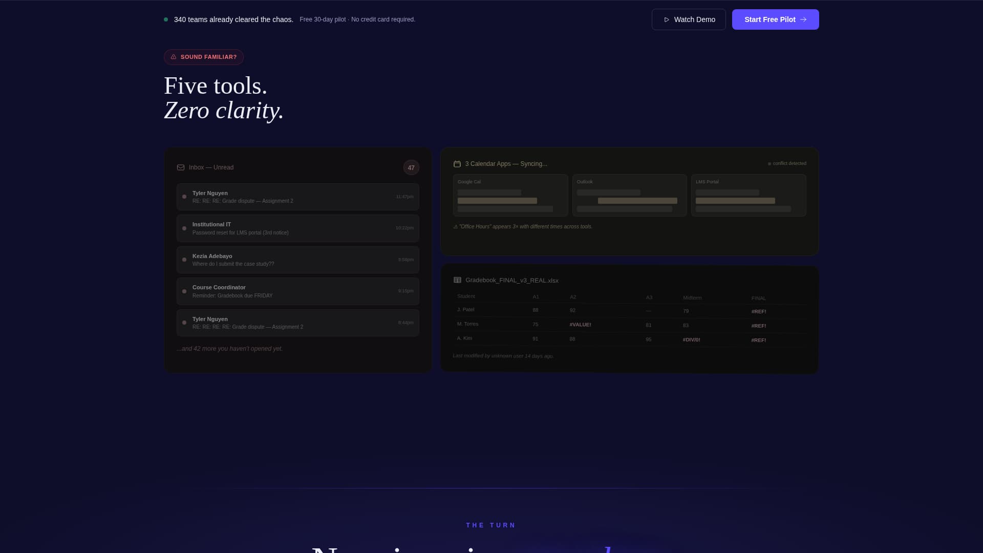 Syllabus - Powerful LMS Landing Page Template