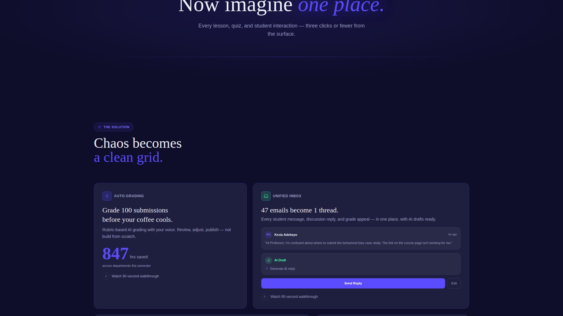 Syllabus - Powerful LMS Landing Page Template