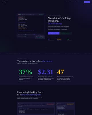 Campus - Powerful Educationproperty Landing Page Template