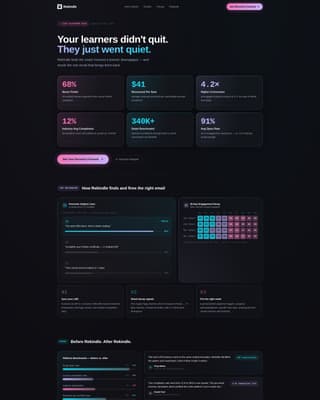 Ignite — Customer Reengagement Landing Page Template