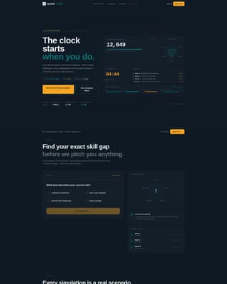 Upskill - Dynamic Training Landing Page Template