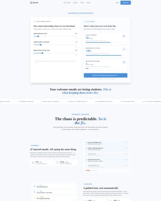 Onboard — Learner Platform Landing Page Template