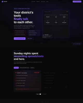 Automate - Seamless Edtech Landing Page Template