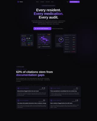 Census - Powerful Eldercare Landing Page Template