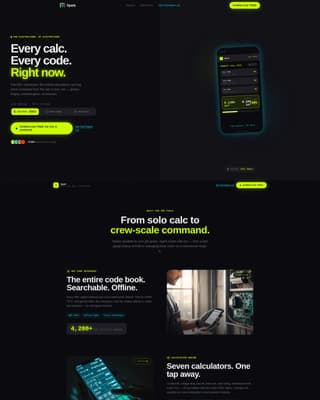 Spark - Highvoltage Electrician Landing Page Template