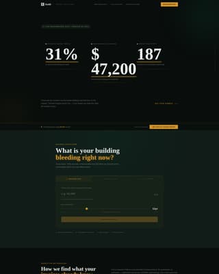 Auditron - Precision Energy Audit Landing Page Template