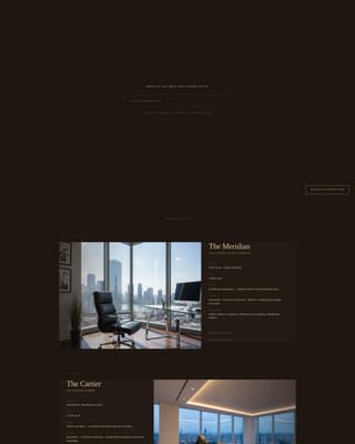 Suite - Luxe Executive Landing Page Template