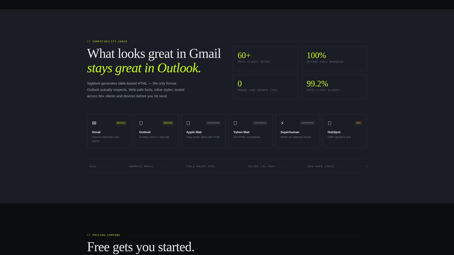 Sigblock - Instant Signature Landing Page Template