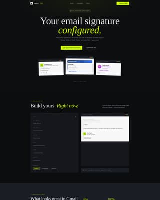 Sigblock - Instant Signature Landing Page Template