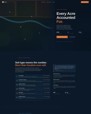 Parcel - Authoritative Farm Appraisal Landing Page Template