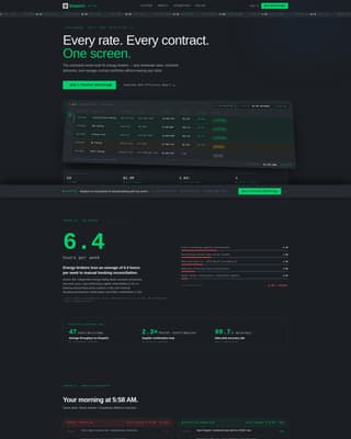 Dispatch - Powerful Energy Booking Landing Page Template