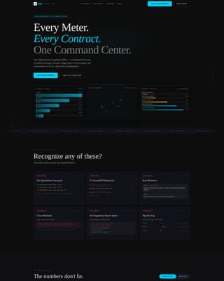 Volt - Dynamic Energy CRM Landing Page Template