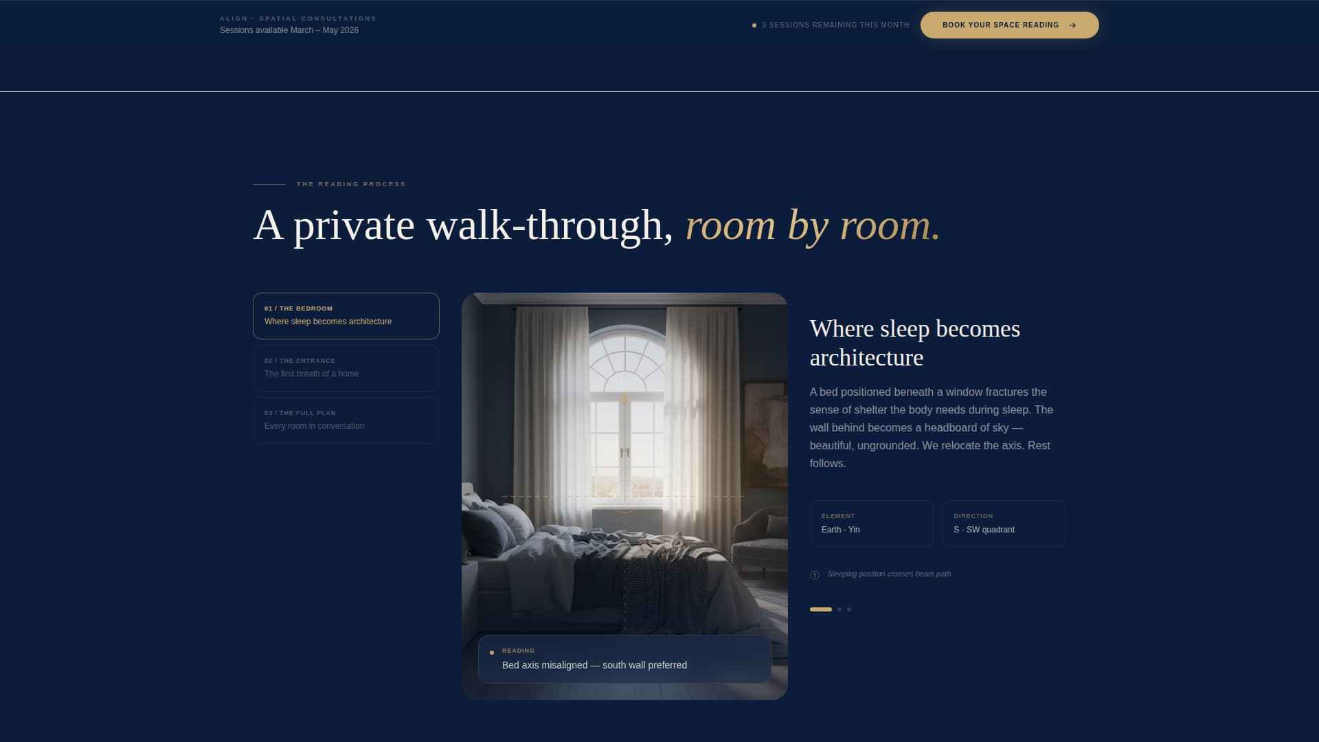 Align - Serene Feng Shui Landing Page Template