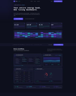 Pulse - Live Portfolio Tracking Landing Page Template