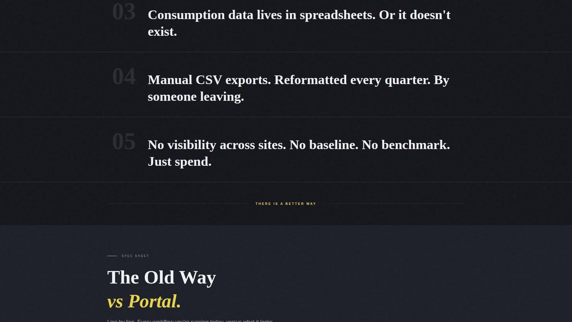 Portal - Powerful Energy Management Landing Page Template