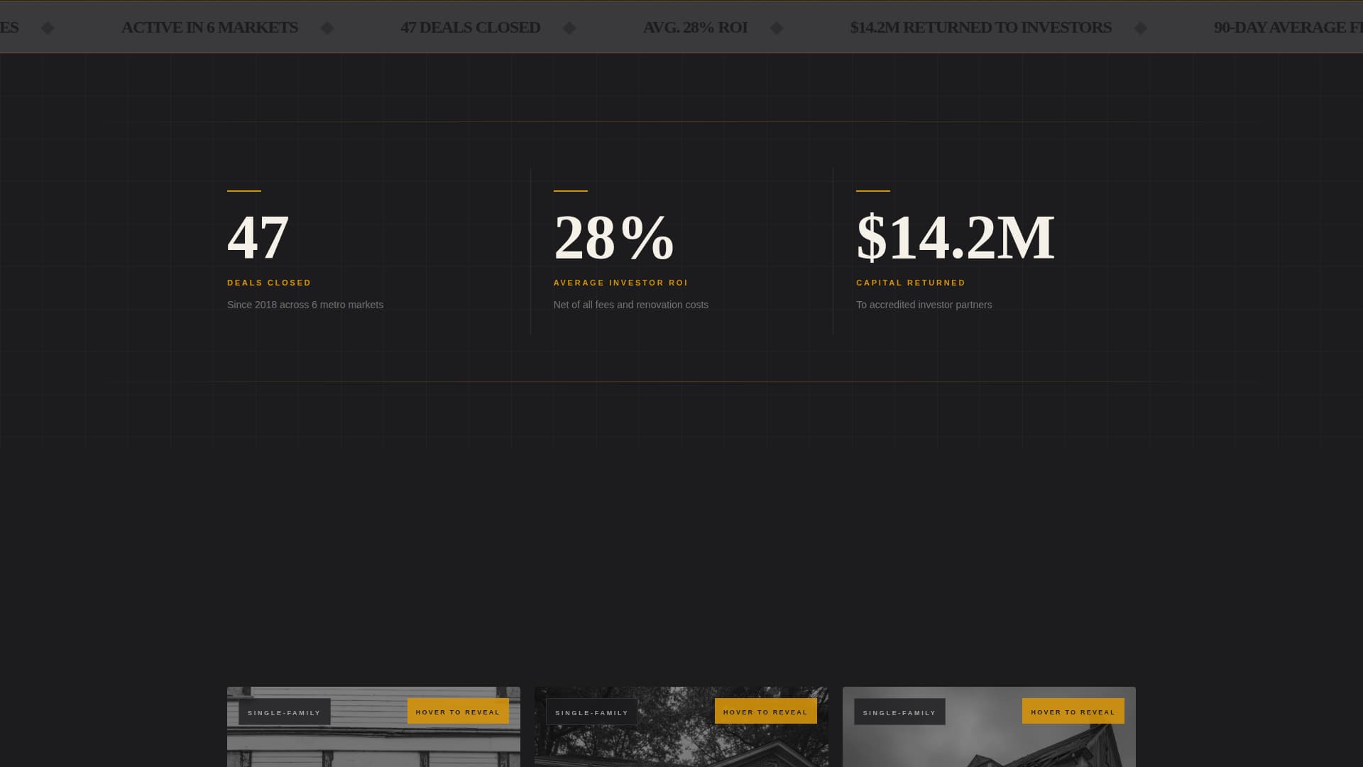 Flip - High Yield Fix and Flip Landing Page Template
