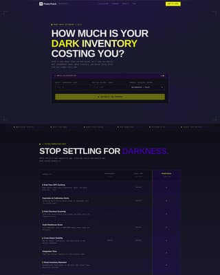 Powertrack - Bold Utility Landing Page Template