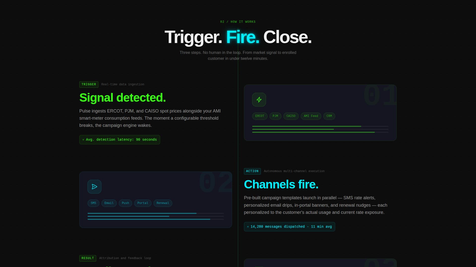 Pulse - Autonomous Energy Landing Page Template