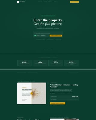 Lockbox - Authoritative REO Inspection Landing Page Template