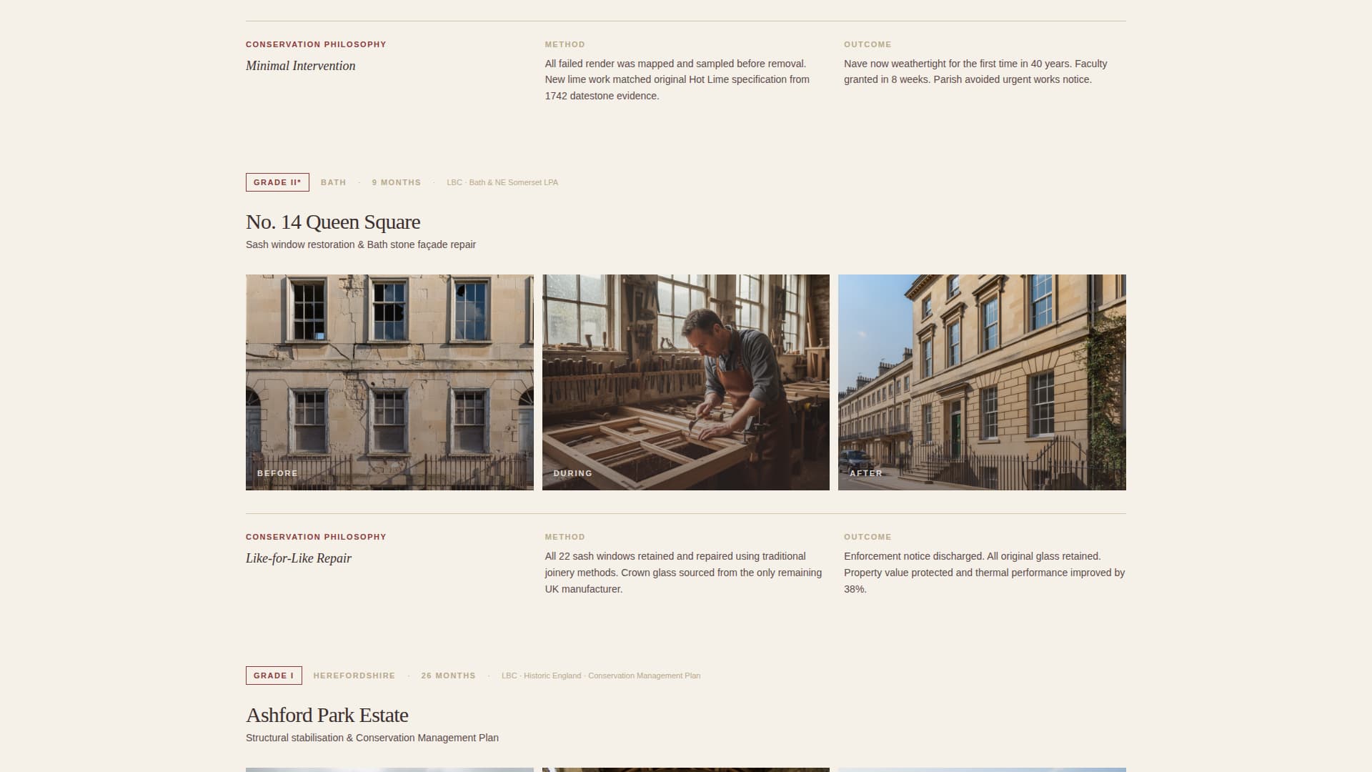 Commercial - Modern Architecture Landing Page Template
