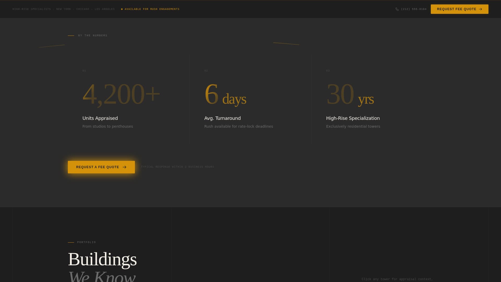 Highrise - Highconverting Residential Landing Page Template