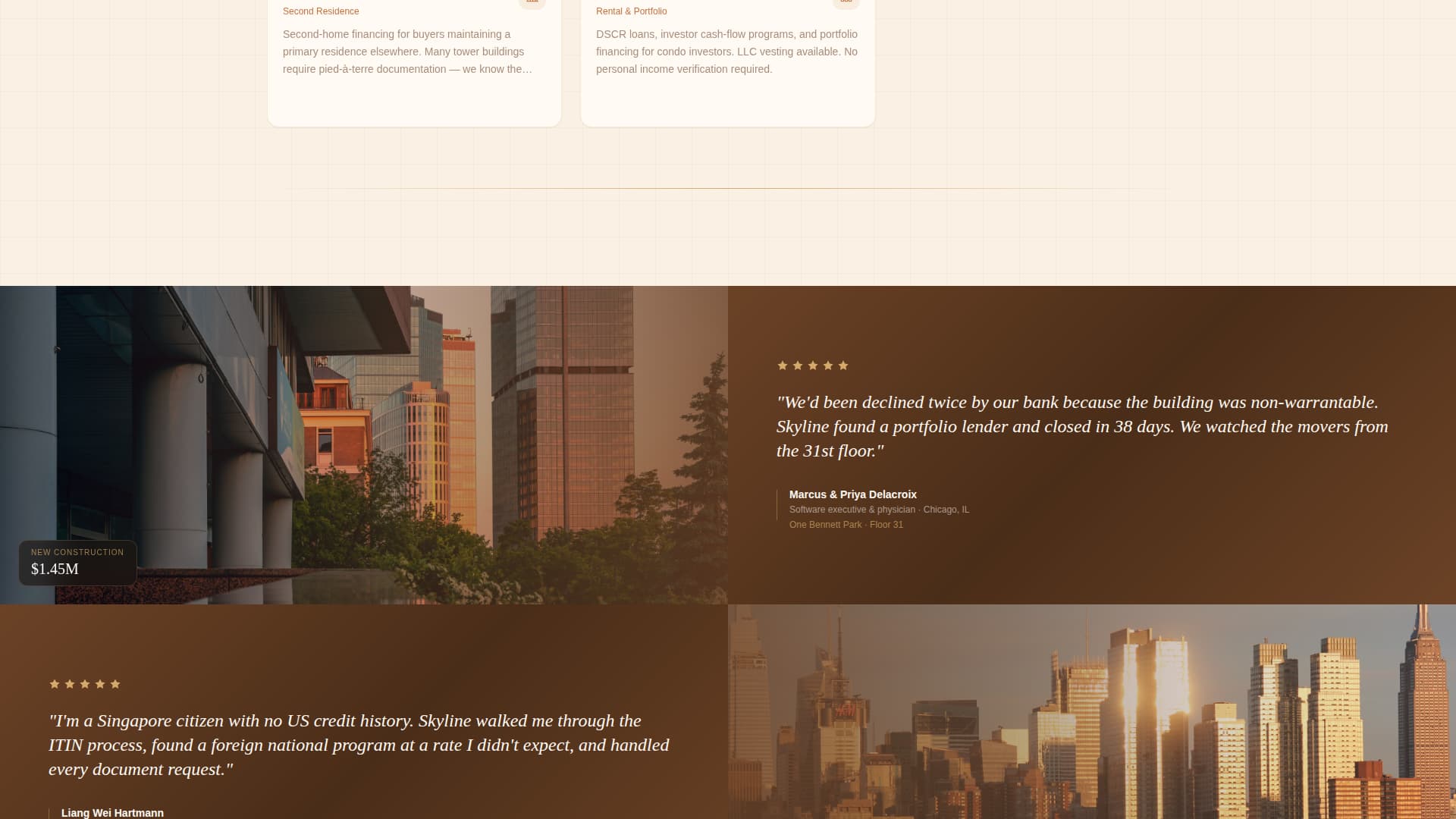 Skyline - Precision Tower Landing Page Template