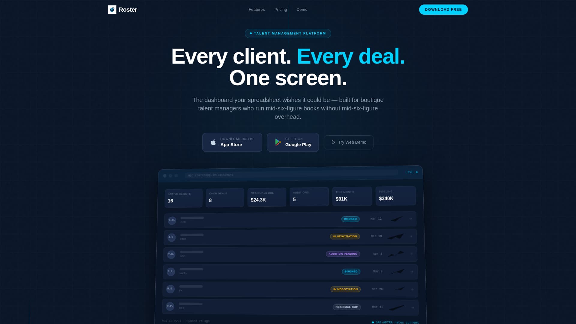 Entertainment Software & SaaS Professional Website Template