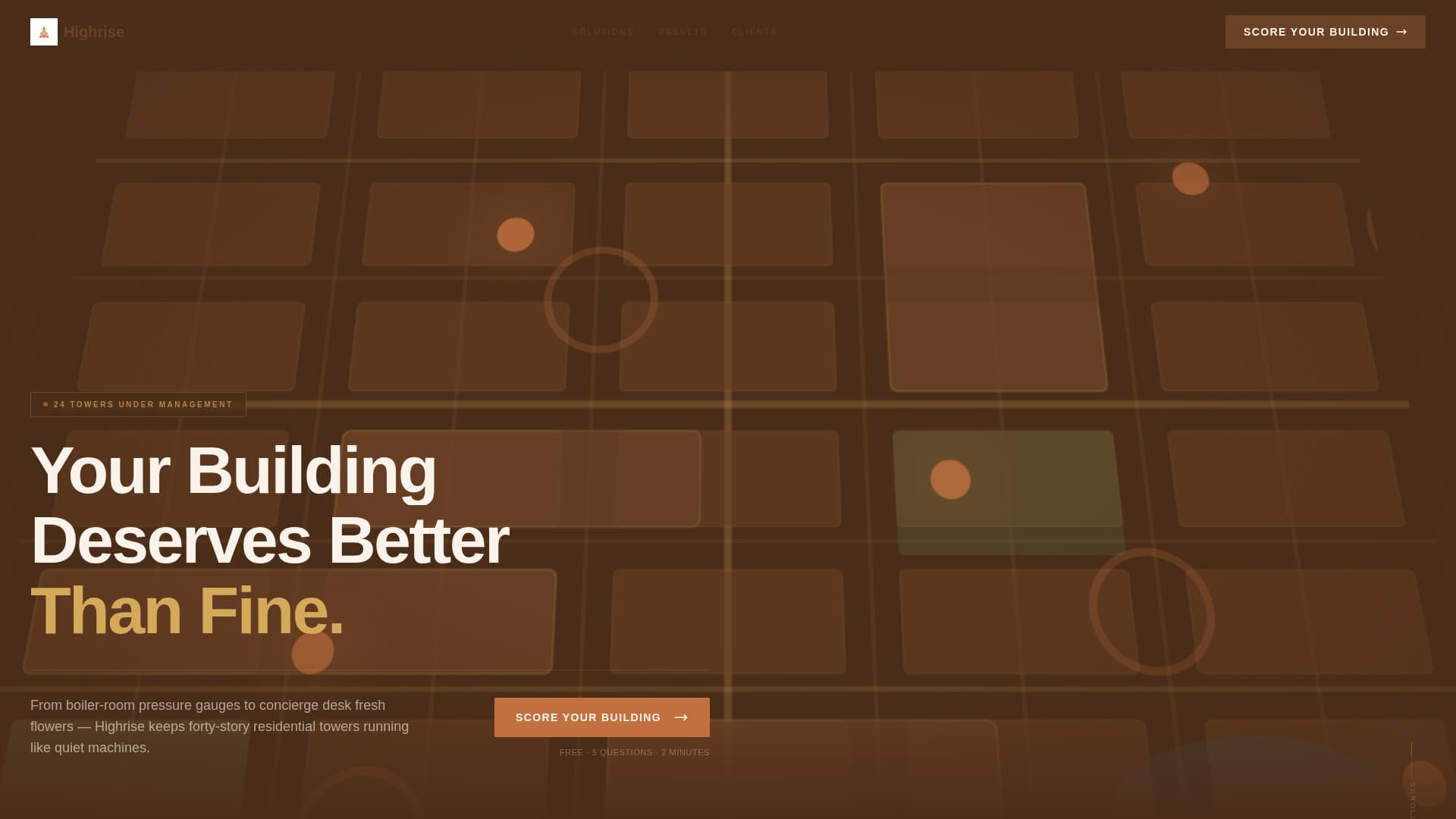 Highrise - Precision Property Landing Page Template