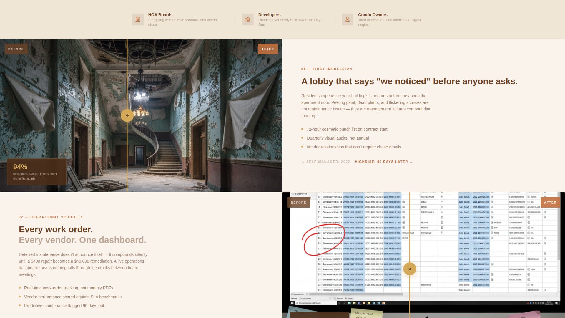 Highrise - Precision Property Landing Page Template