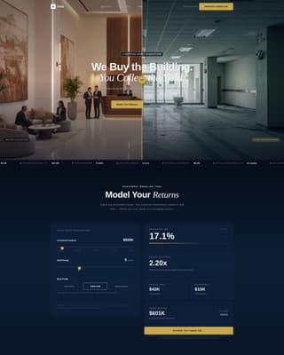 Yield - Precision Highrise Landing Page Template