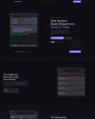 Showrunner - Powerful Entertainment Landing Page Template