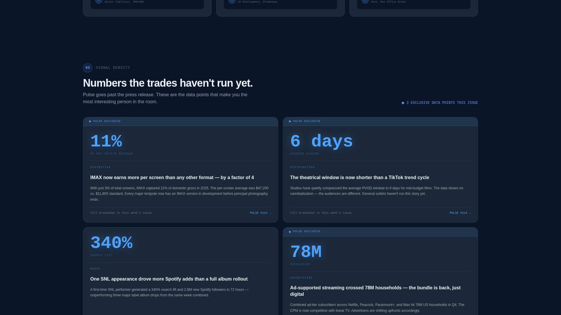 Pulse - Dynamic Entertainment Landing Page Template