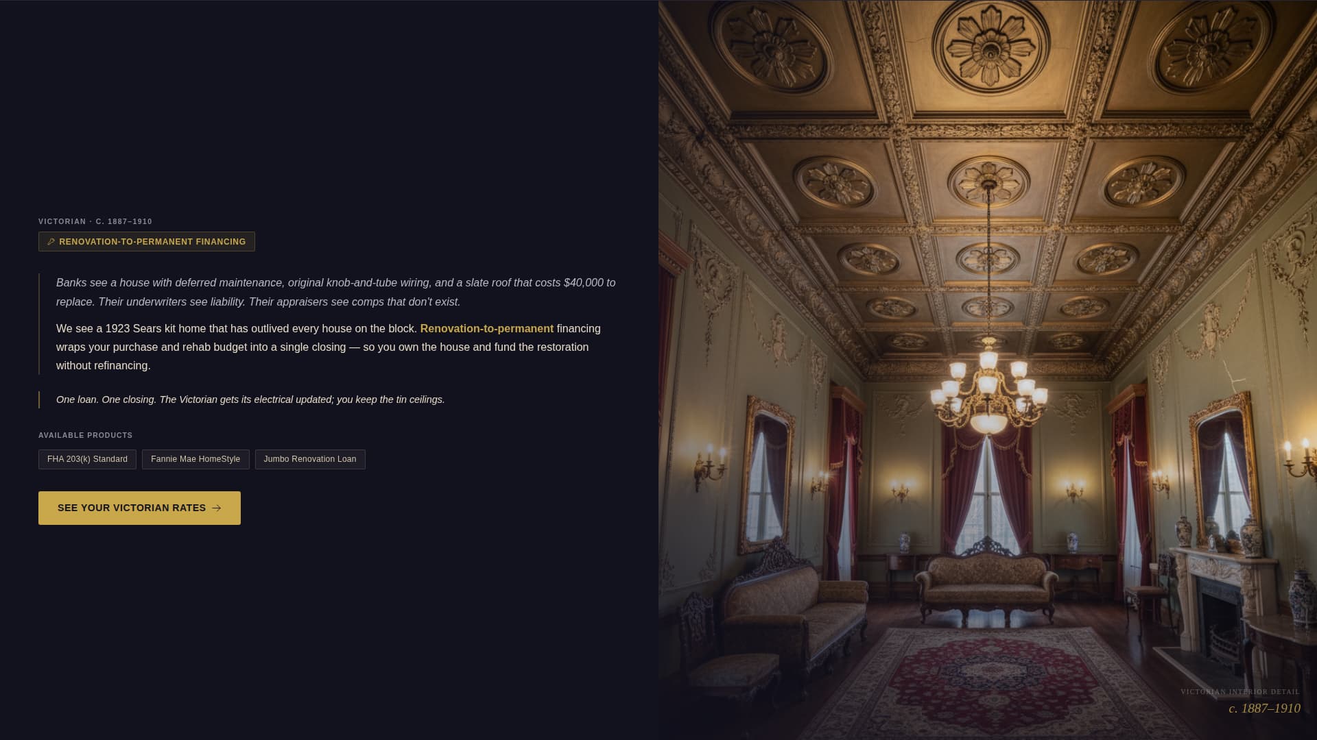 Deed - Immersive Historichome Landing Page Template