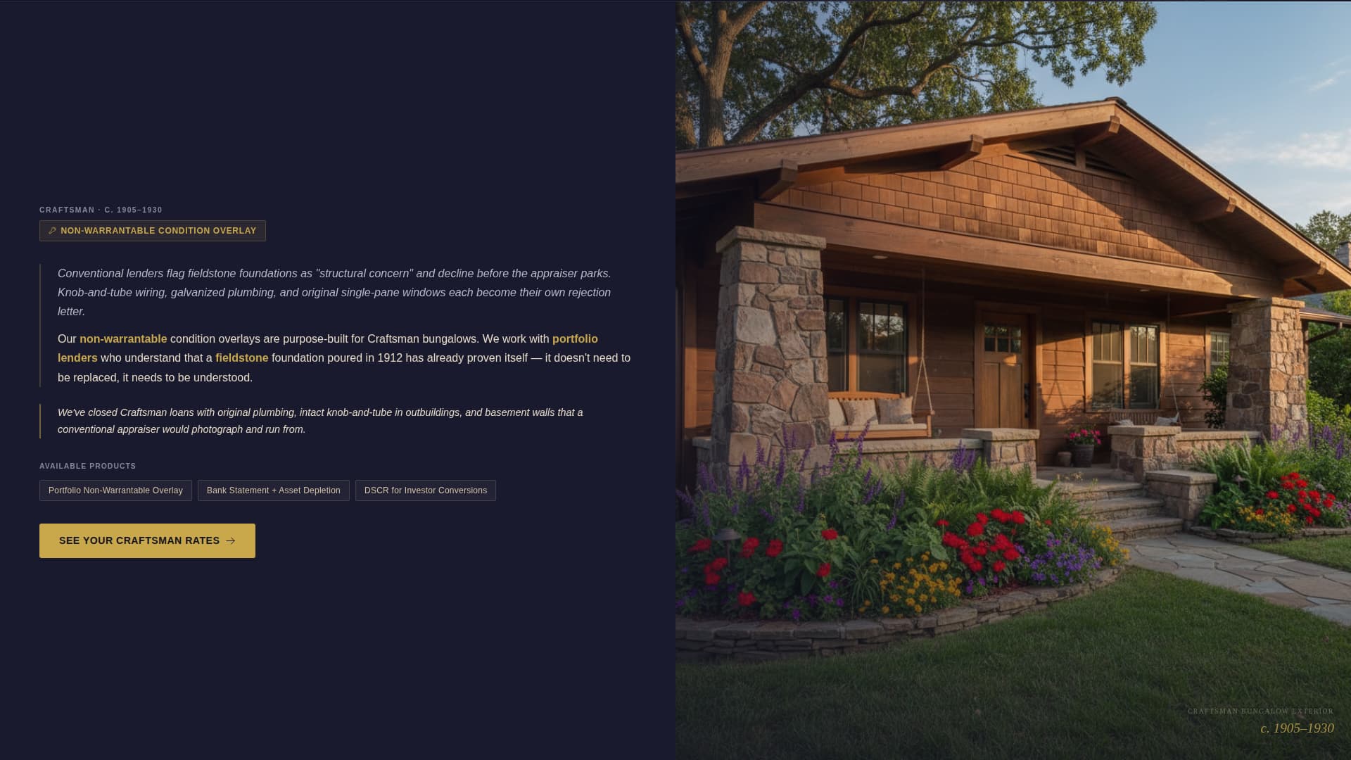Deed - Immersive Historichome Landing Page Template