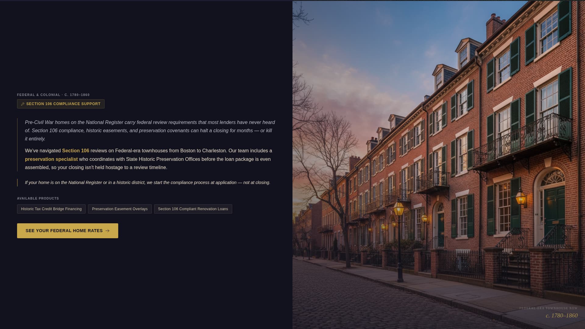 Deed - Immersive Historichome Landing Page Template