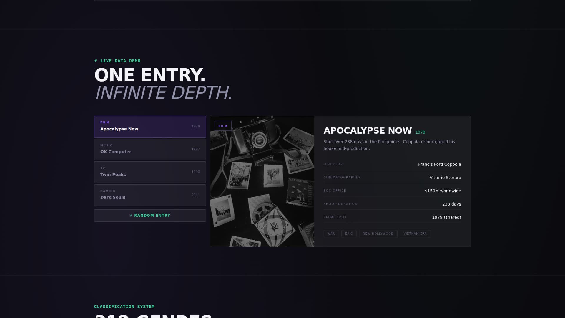 Trivia - Electrifying Entertainment Landing Page Template
