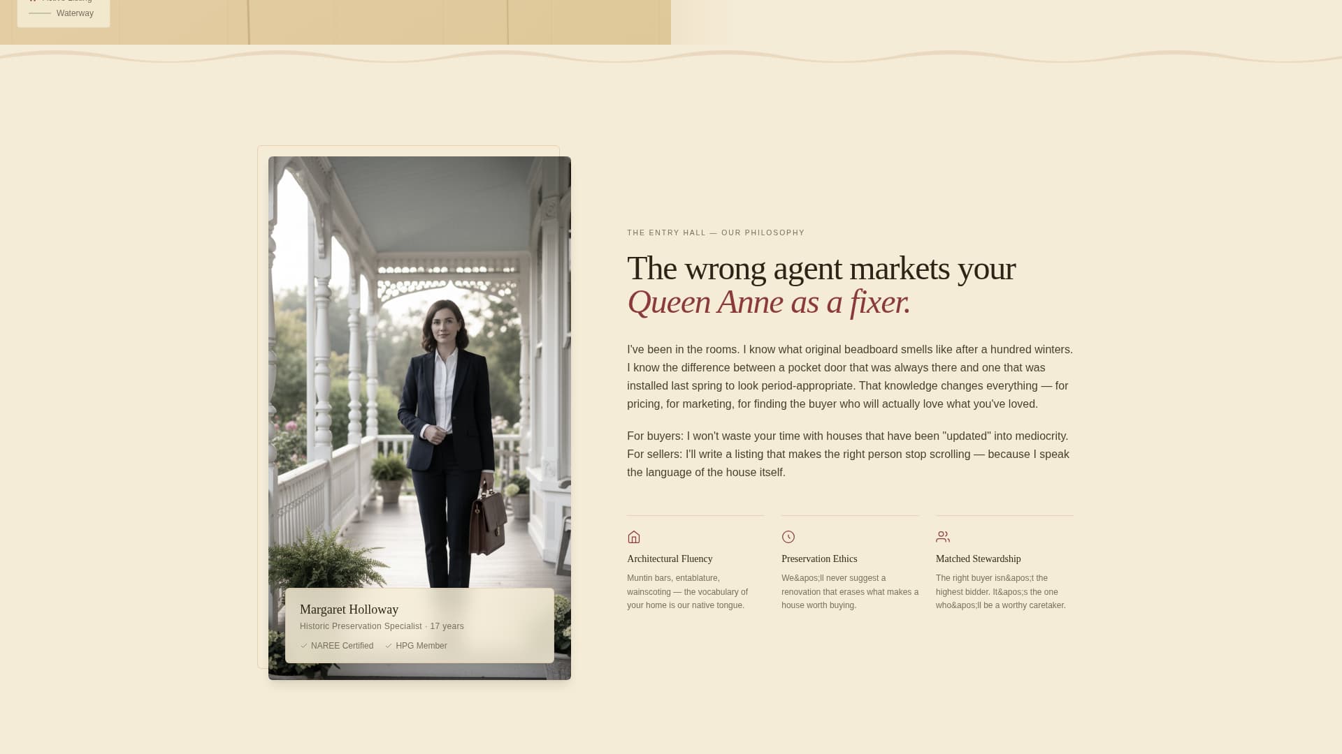 Hearth - Timeless Historichome Landing Page Template