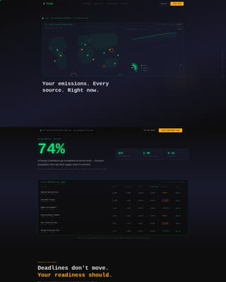 Environmental Vertical SaaS Privacy Policy Website Template