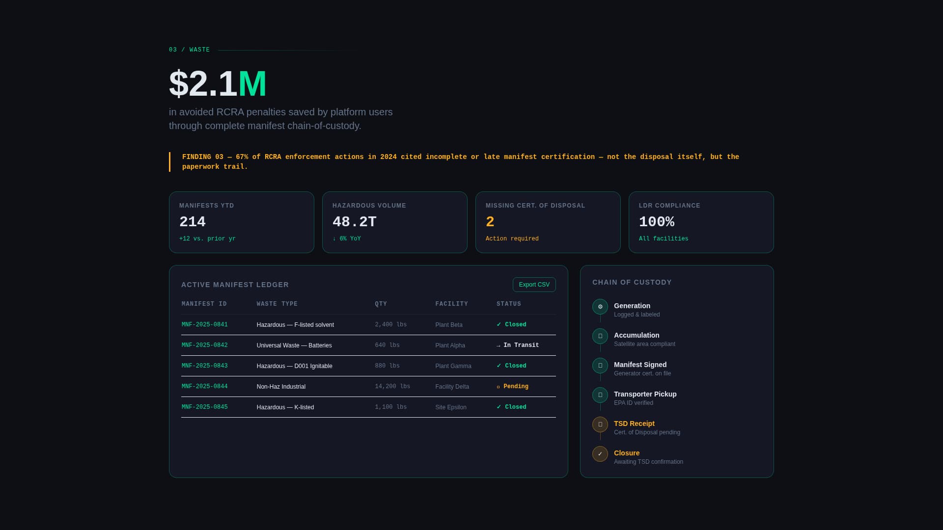 Comply - Powerful Environmental Landing Page Template