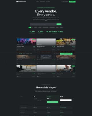 Event Planning Digital Presence Specialist Directory Website Template