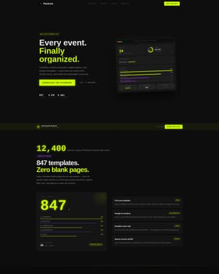 Event Planning Digital Presence Complete Professional Website Template