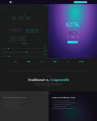 Event Planning Digital Presence Pricing Website Template