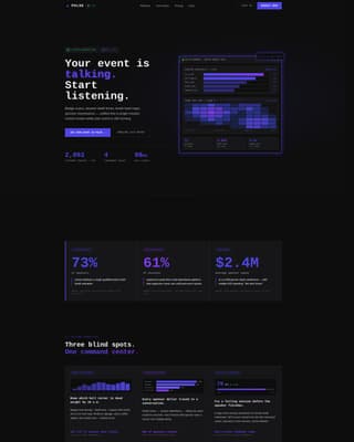 Event Tech Vertical SaaS Directory Website Template