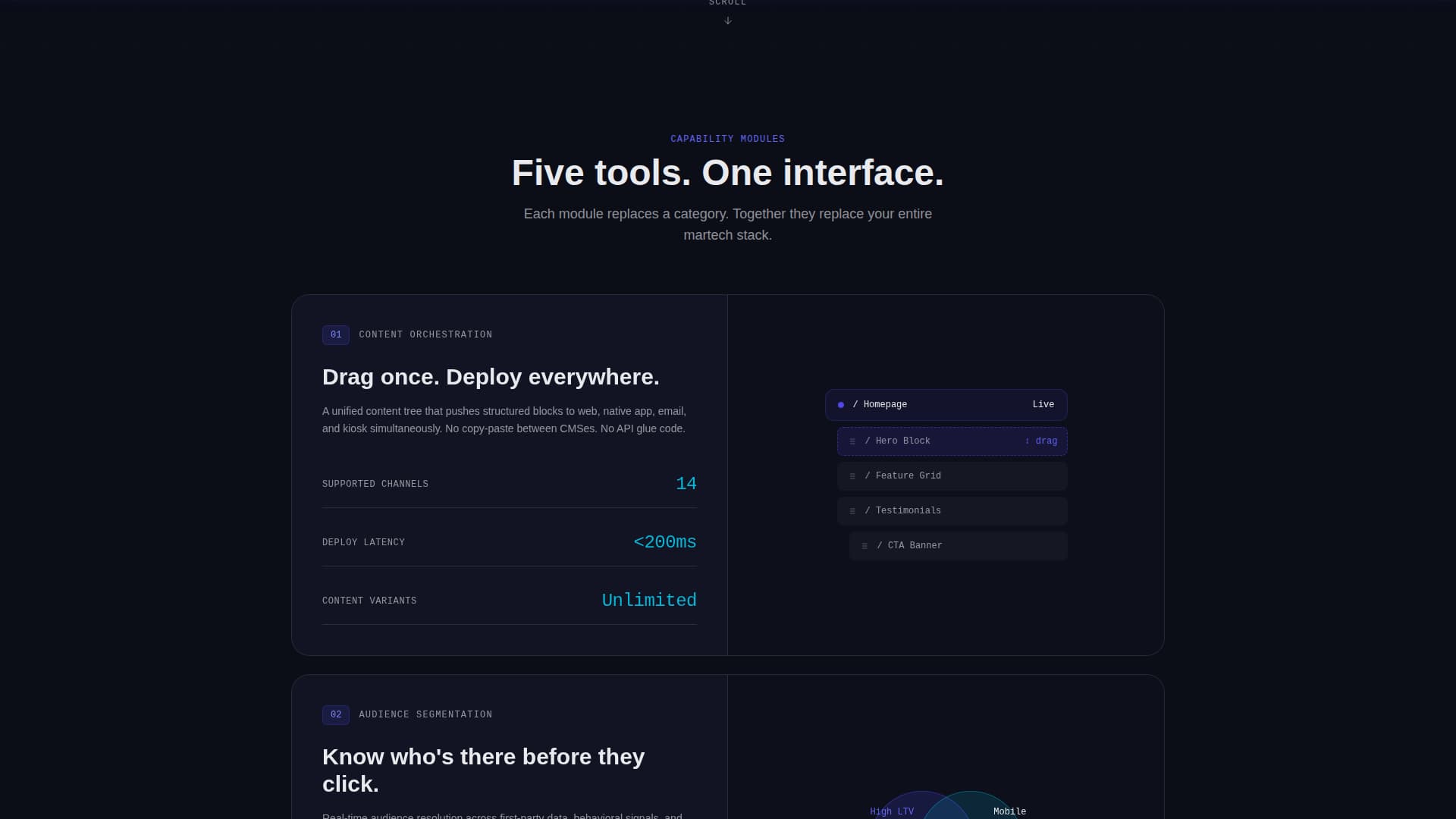 Orchestrate - Powerful Experience Landing Page Template