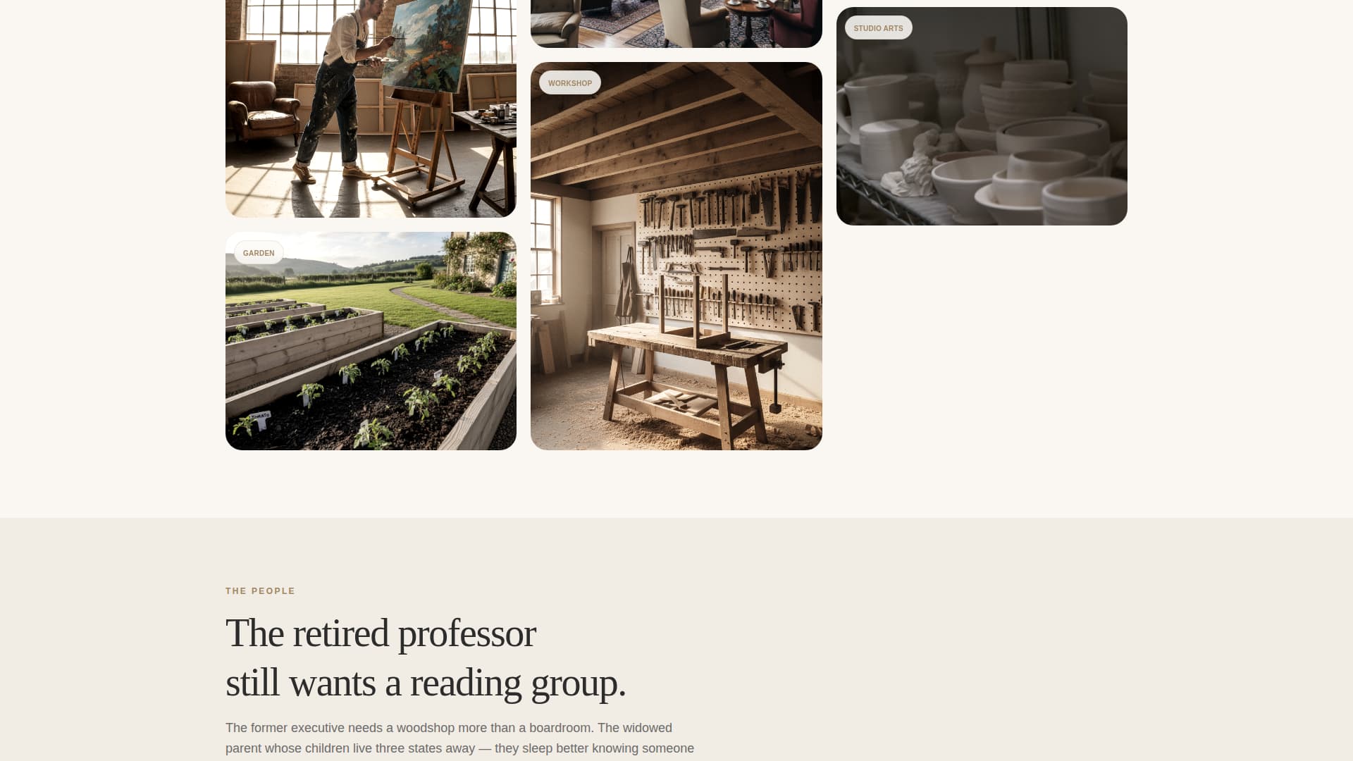 Hearth - Inviting Seniorliving Landing Page Template