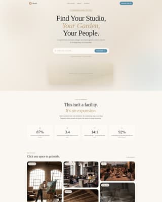 Hearth - Inviting Seniorliving Landing Page Template